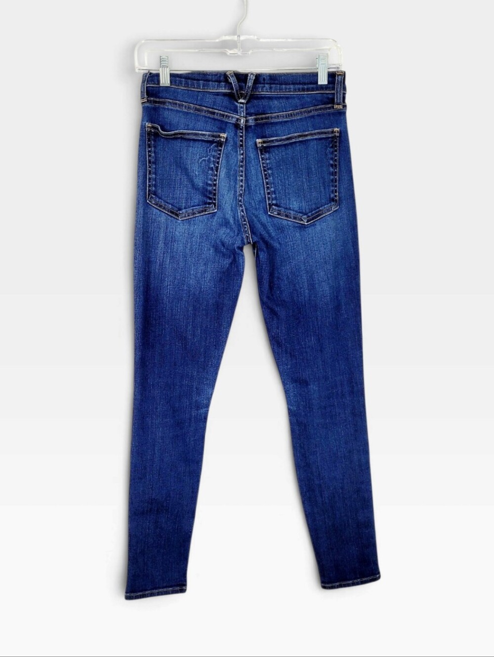 VERONICA BEARD Debbie High Rise Skinny Denim Jeans With Side Button Vent Size 26 - Picture 4 of 9
